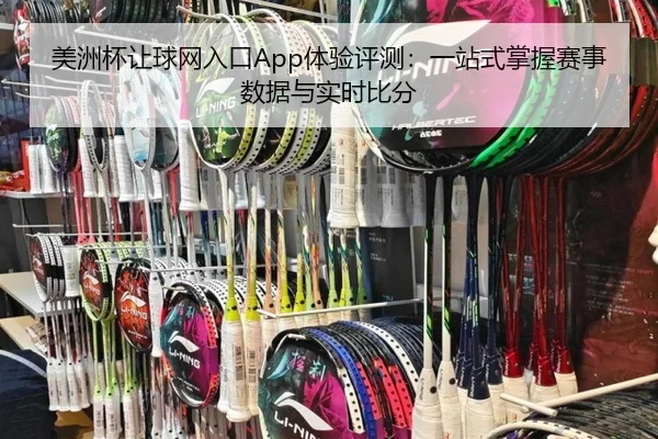 美洲杯让球网入口App体验评测：一站式掌握赛事数据与实时比分